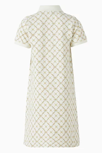 Allover-print Shirt Dress