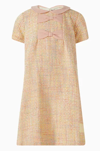 Bow & Tweed Dress