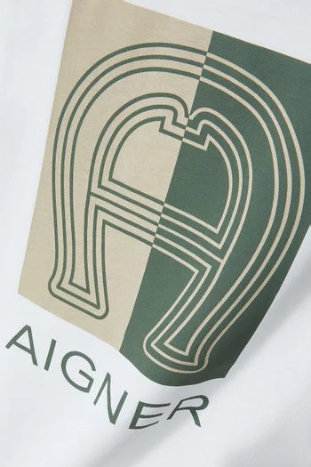 Logo-print T-shirt in Cotton-jersey