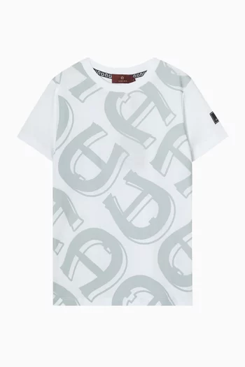 Logo-print T-shirt in Cotton