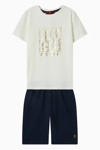 طقم بيجاما قطن