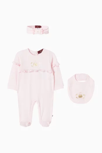 3-piece Logo Sleepsuit Gift Set