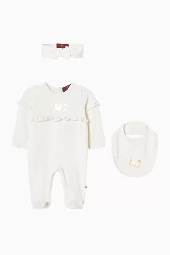3-piece Logo Sleepsuit Gift Set