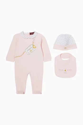Graphic Print Pyjama Gift Set