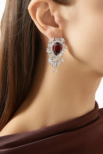 Iris Teardrop Earrings