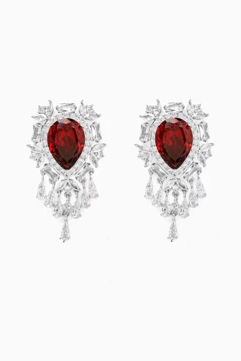 Iris Teardrop Earrings