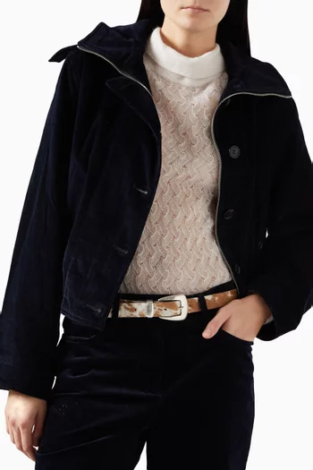 حزام تيترا جلد بقر، 30 مم