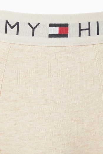 Logo Trunks in Stretch Cotton, Set of 3