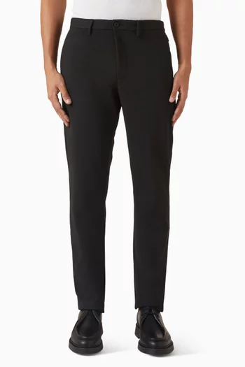 بنطال شينو بقصة ساق مستقيمة نسيج