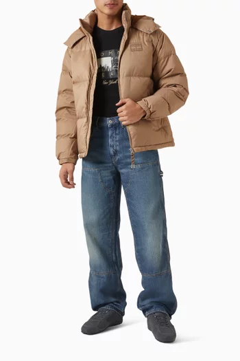 Water Repellent Alaska Puffer Jacket in Ripstop