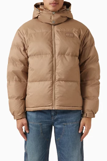 Water Repellent Alaska Puffer Jacket in Ripstop