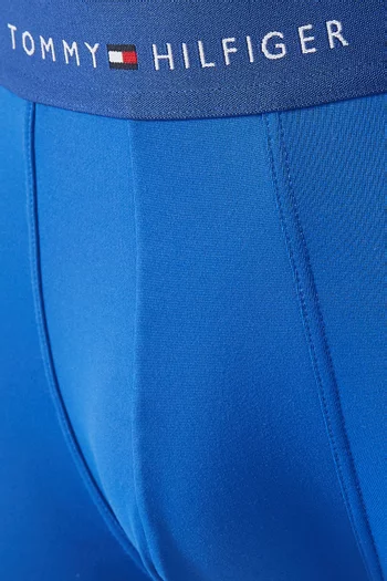 طقم بوكسر بشعار الماركة مايكروفايبر، 3 قطع