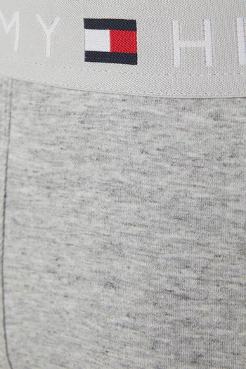 Logo Trunks in Stretch Cotton, Set of 3