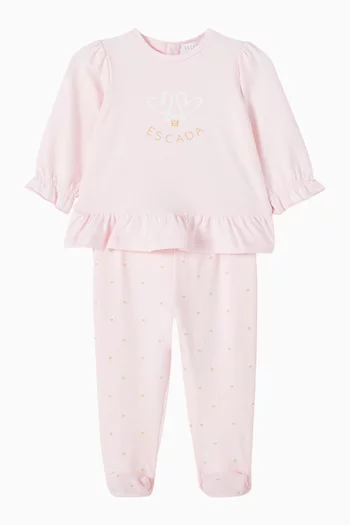 Logo Top & Leggings Set