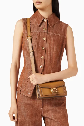 حقيبة كتف تابي 20 جلد