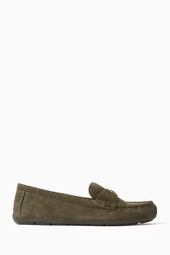 Driving Loafers in Suede