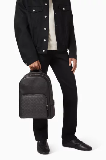Wade Backpack in Signature Canvas