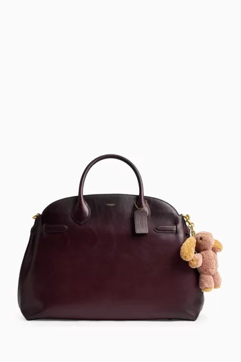 Floppy Bunny Plushie Bag Charm in Shearling