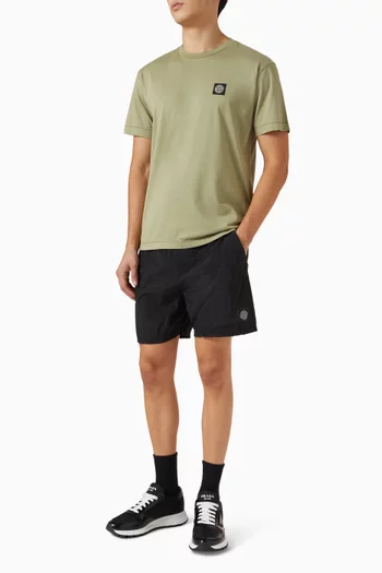 Swim Shorts in Nylon Metal