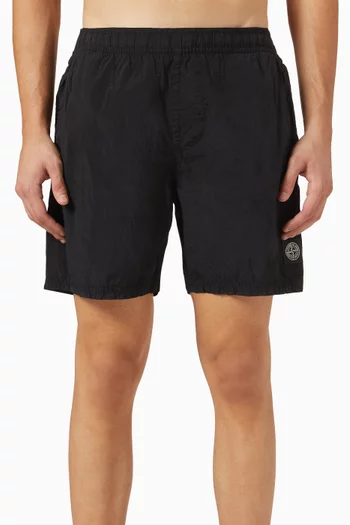 Swim Shorts in Nylon Metal