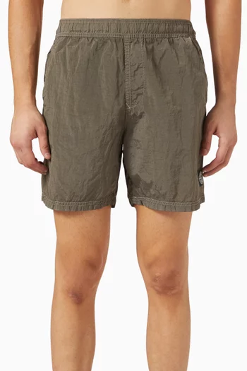 Swim Shorts in Nylon Metal