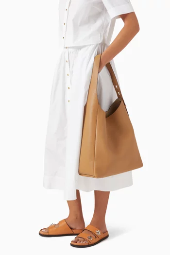Romy Hobo Bag in Leather