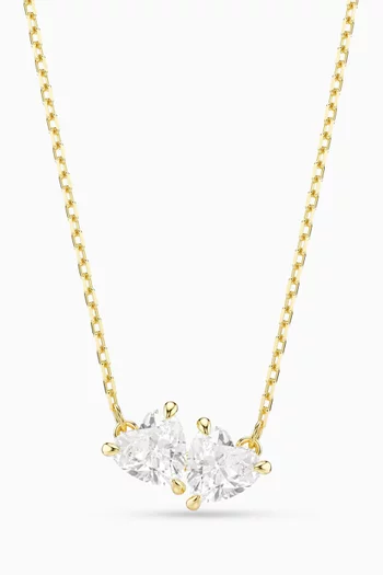 قلادة ميسميرا معدن بلون ذهبي