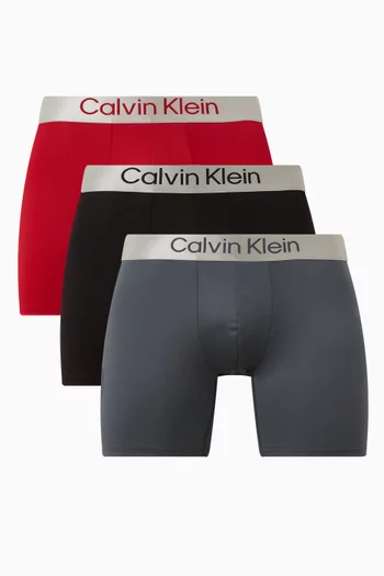 طقم بوكسر جيرسيه مايكروفايبر، 3 قطع