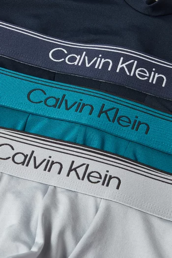 طقم بوكسر مايكروفايبر مطاطي، 3 قطع