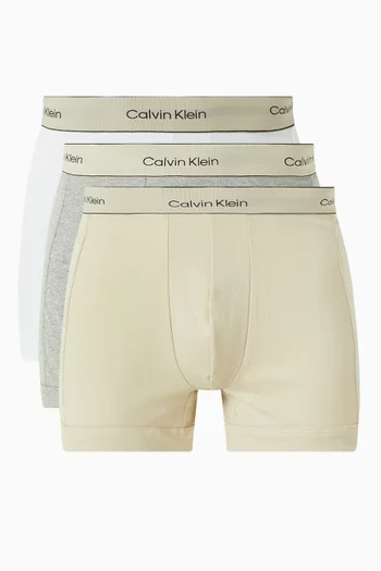 Heritage Trunks in Stretch Cotton, Set of 3