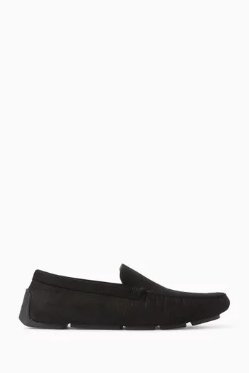 Moccasin Driving Shoes in Nubuck