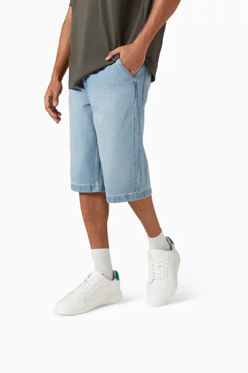 سنيكرز متين مقاوم للانزلاق بشعار NYC جلد