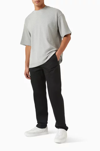 بنطال كلاسيكي قطن معالج 