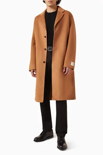 Double-face Overcoat in Wool