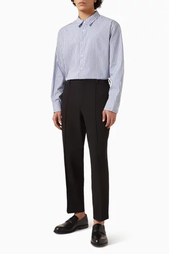Double Striped Shirt in Cotton