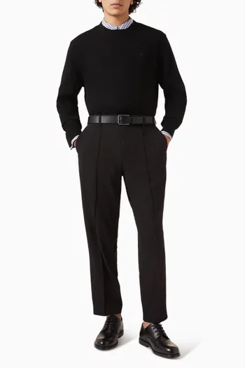 Crewneck Sweater in Merino-wool