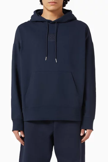 CK Emblem Hoodie in Premium Terry