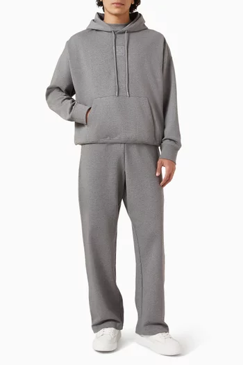 CK Emblem Hoodie in Cotton-terry