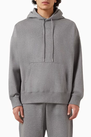 CK Emblem Hoodie in Cotton-terry