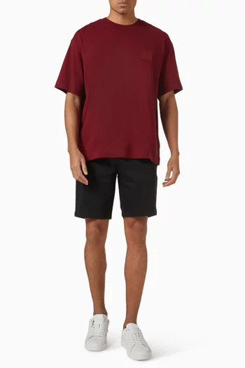 Logo Patch T-shirt in Cotton