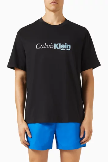 Logo-print T-shirt in Cotton