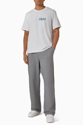 Cursive Logo T-shirt in Cotton-jersey