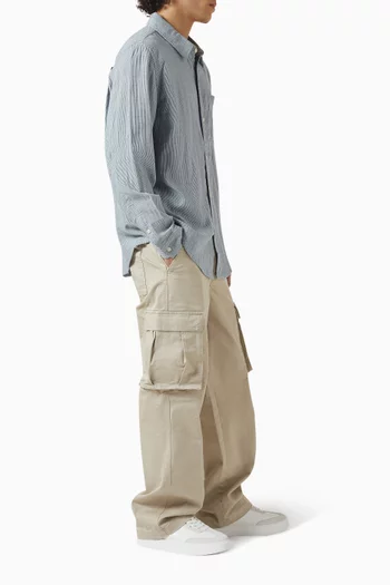 Baggy Cargo Pants in Cotton