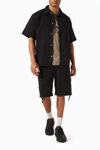 تي شيرت بشعار الماركة قطن جيرسيه