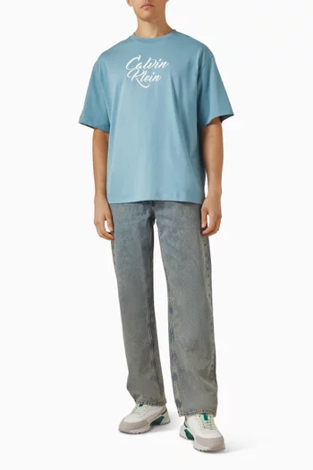 Logo-print T-shirt in Cotton