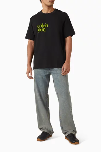 20s Circle Graphic-print T-shirt in Cotton-jersey