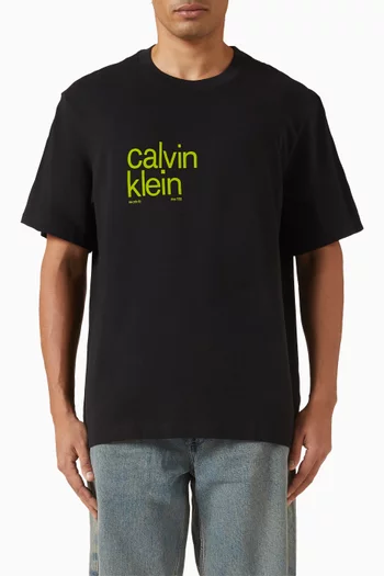 20s Circle Graphic-print T-shirt in Cotton-jersey