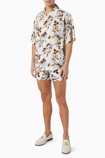 Printed Shirt in Viscose