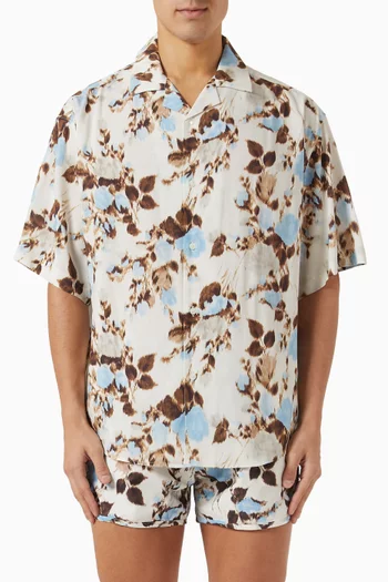 Printed Shirt in Viscose