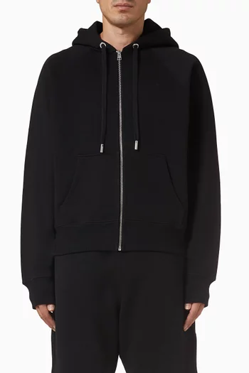 Ami De Coeur Zipped Hoodie in Cotton
